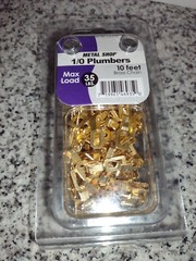 Brass Chain – Koch 1/0 Plumbers. Max Load 35 Lbs. 10 Feet/3m. NEW in Packaging.