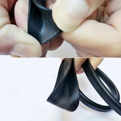 1mm~12mm Edge Protection Frame Profile Rubber Edging Trim Seal U-profile Slot
