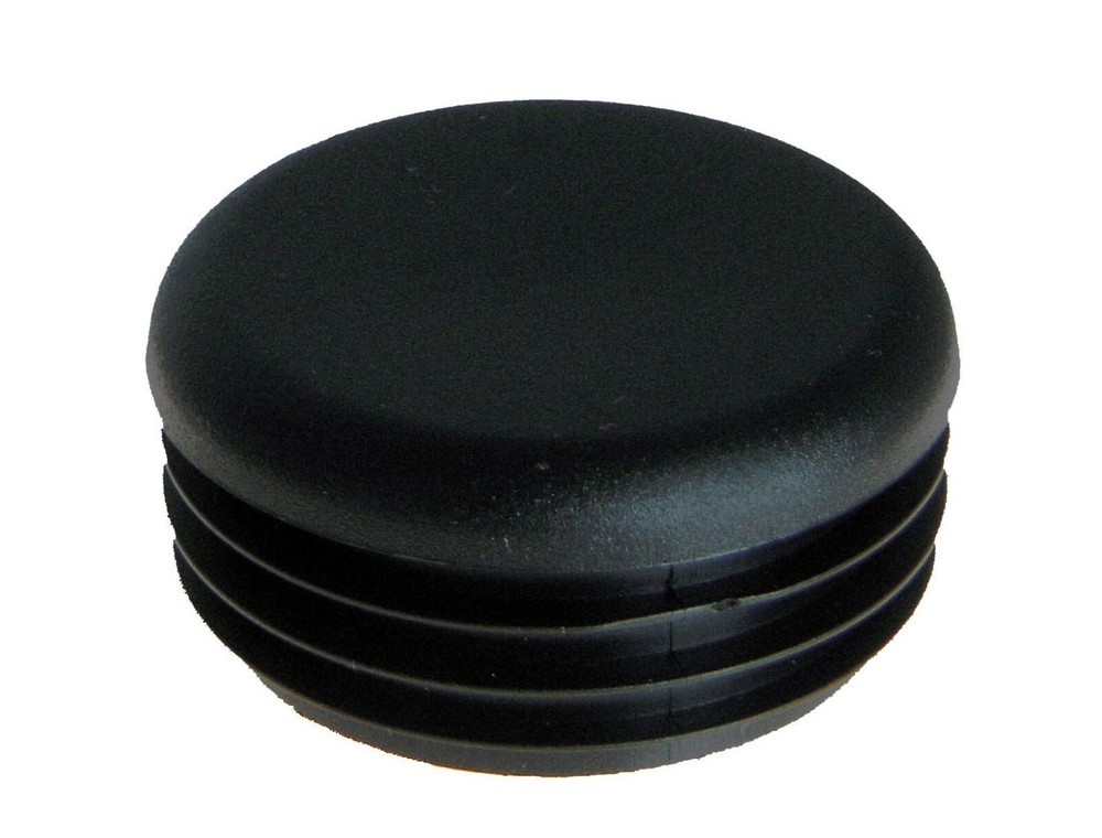 Five 5 Caplugs CCF-1-3/4-14-20 Black Plastic Plug for 1 3/4″ 1.75 Inch OD Tube