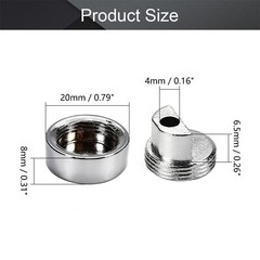 Frameless Mirror Glass Clips Shelf Support Brackets Holder for 3-5mm 6-7mm Thick