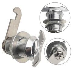 Reliable Thumb Turn Cam Lock for RV Compartments Protect Your Valuables