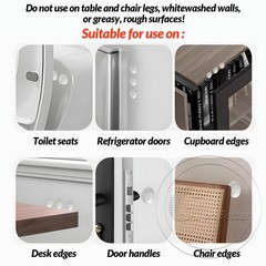 Self-Adhesive Rubber Feet Pads | Square & Round Clear, Small & Large Ø 5mm-20mm