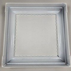 12” Aluminum Standard Capital Base with feature Endura Fluted Square Columns