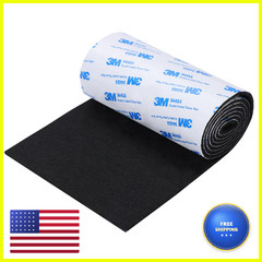 Vocomo Felt Furniture Pads Non Slip Self Adhesive Cuttable Felt Tape Black
