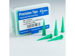 Nordson EFD 7018147 Dispensing Tip, Tapered, Opaque Rigid, 18GA, 1.25′ L, Green,
