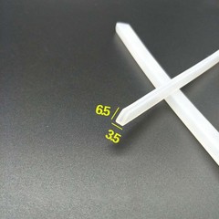 Silicone Rubber U-Shaped U Channel Edging Trim Seal Square Bumper Multiple Sizes