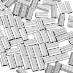 100pcs Throttle Cable Ends Wire Crimps Cable Crimps Wire Rope Clamp Crimping