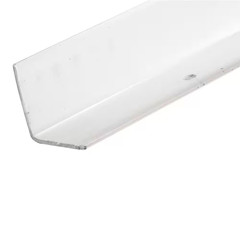 2-1/2 In. X 48 In. Corner Shield with Screws in Clear (5-Pack)