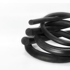 Sponge Cord Black Foam EPDM Rubber Gasket Trim Seal 5 6 7 8 9 10 12 14 16-20mm