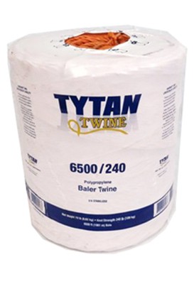 Baler Twine, Polypropylene, Orange, 6,500-Ft. – PBT65240TXONBP