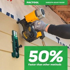 PacTool Gecko Gauge LP Siding Tool, The Original Home Siding Installation Kit –