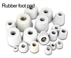 White Rubber Table Chair Furniture Feet Leg Pads Tile Floor Protectors 6mm -50mm