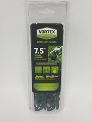 Vortex Outdoor Solution 7.5″ Green Plastic Spiral Anchors Tie Down 4 Pack