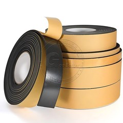 Self Adhesive Backed Foam Sponge Strip Roll Sheet Tape Sticky Seal EVA 1mm-60mm