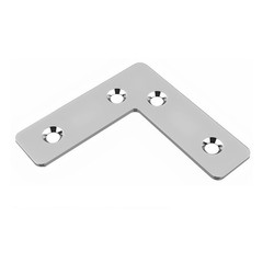 CORNER PLATES FLAT L SHAPE 90 DEGREE RIGHT ANGLE BRACKET JOINT FIX REPAIR