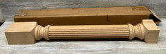 New 34.5″ x 3.75″ Interior Beaded Wood Post Omega National – B1510OUF2 Red Oak