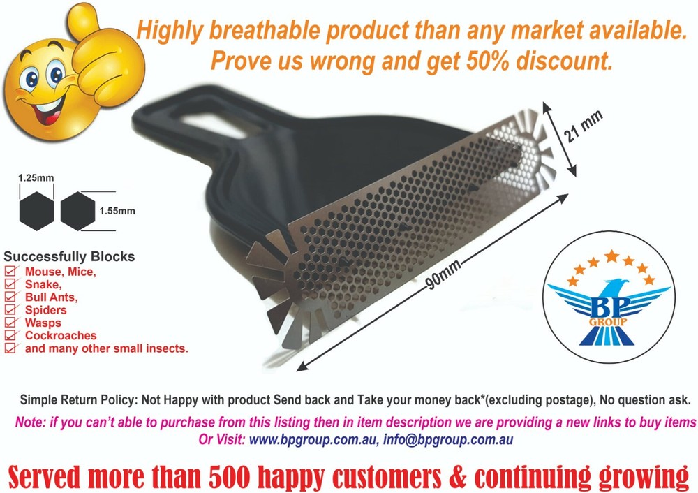 10/20/40/50/70Pcs Steel Weep Hole Screen/Cover *BUY 2 & GET 10%OFF*