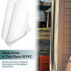 Vinyl Siding Repair Kit 12Pcs 6.3X4.75Inch Self-Adhesive Vinyl Siding Patch P…