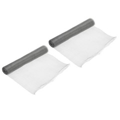 2Roll 12inx10ft Wire Mesh Hole Fill Fabric Stainless Steel Double Layer Blocker