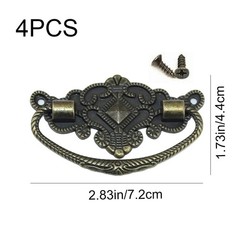 YuanYouTong Antique Brass Cabinet Pulls Dresser Handles 3 inch Vintage Bronze