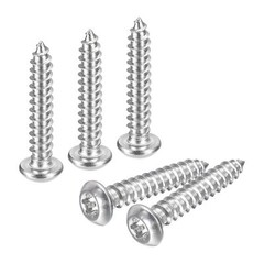 uxcell #6 x 3/4″ Torx Security Screws, 10pcs Button Head Tamper x