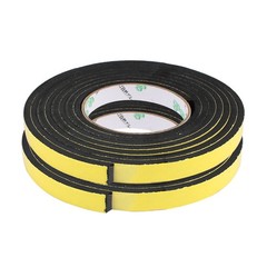 2Pcs 15mm x 5mm Single Sided Self Adhesive Shockproof Sponge Foam Tape 3 Meters