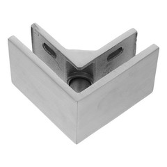 Stainless Steel Glass Railing Spigots 90 Degree Frameless Clamp Bracket for