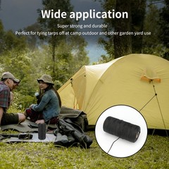 426ft Black Nylon Twine #36 String 2mm Weatherproof Garden Fishing Netting Line