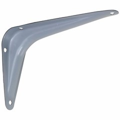 Shelf Bracket, Gray, 5 x 6 In. – N171-060