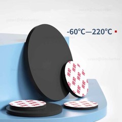 Round Rubber Pads Disc Sheet Self Adhesive Gaskets Dia 6mm-100mm Thick 0.5-5mm