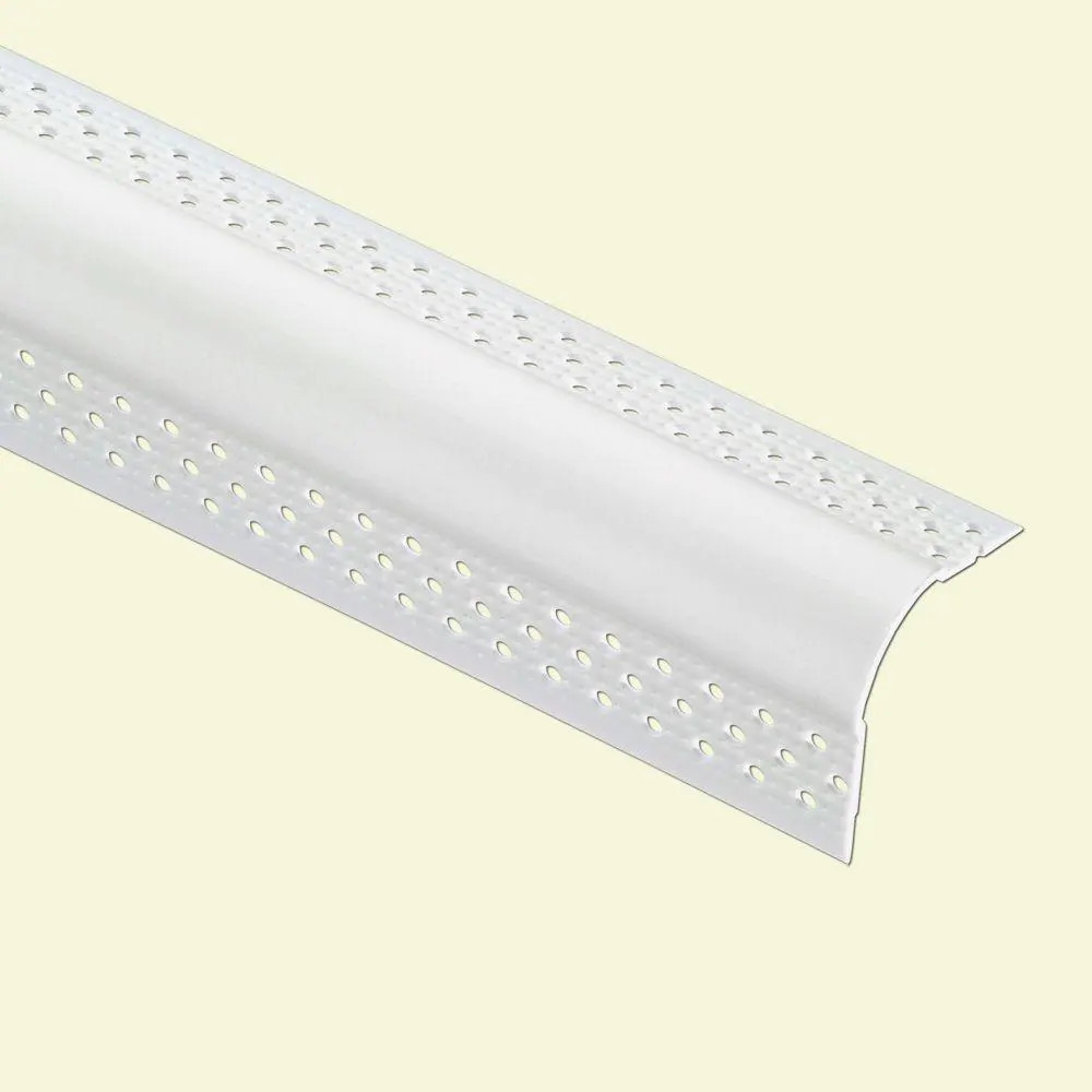8 Ft. X 3/4 In. Vinyl Bullnose Corner Beads (35-pack) | Corrosion Prepunched