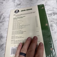 Tractor Manual For John Deere Series A – JD-4