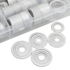 540pc Metric Aluminum Drain Plug Crush Washers Assortment Kit M6M24