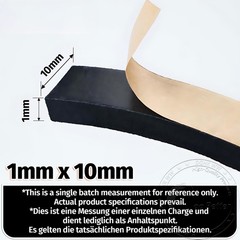 Self Adhesive Backed Foam Sponge Strip Roll Sheet Tape Sticky Seal EVA 1mm-60mm