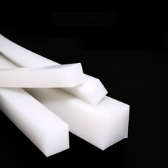 Silicone Strip Food Safe High Temp Silicone Rubber Strip Square / Cylinder
