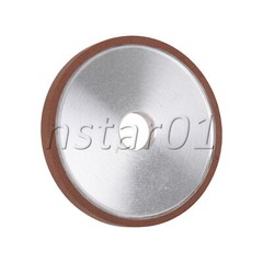 Flat Grinding Wheel Processing Grinder Metal Tool 180# 10cm Outer Dia Set of 2
