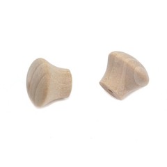 HNGSON 25Pcs Mini Handle Knobs Wood Drawer Knob Cabinet Hardware