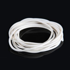 White Silicone Rubber Sponge Strip Closed Cell Circular Foam Backer Rod Seal Bar
