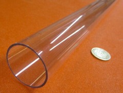 Polycarbonate Round Clear Tube / Tubing 1.50″ x 1.375″ (1 1/2″ x 1 3/8″)-944