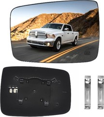 Dodge Ram Driver Left Side Heated M Size: Left Driver Side Heated Mirror Glass
