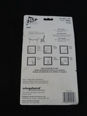 Shepherd Hardware 9506 Felt Gard 4-1/2″ x 6″ Heavy Duty Felt Pads 2Pk