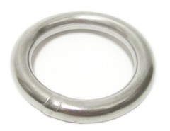 5 Pack – 1/4″ x 1-1/4″ Stainless Steel Welded Ring Type 316 Marine Rigging Rope