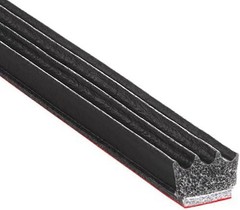 Trim-Lok Rubber Seal EPDM 3M Closed Cell Sponge with BT Height 0.187″- 100FT