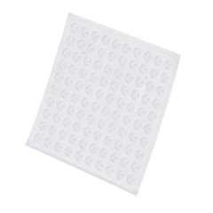 1 Sheet Silicone Rubber Feet Bumpons Clear Round Self Adhesive Anti Slip Circle