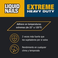 Liquid Nails-414607 LN-907 Extreme Heavy Duty Construction Adhesive 10 Oz White