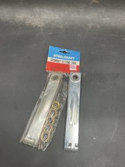 Vintage 70s NOS STEELCRAFT Grommet Tool Set w/ Brass Plated 3/8″ Grommet sets