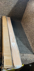W.M. Coffman Craftsman Newel Plain Oak 831002 Stair Part 3-1/2″ x 48″