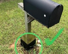 PostHugger™ Post Saver™Weedwacker Post Protectors™ – The Original Mailbox Saver™