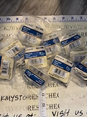 11 X 2 Pack 0311986 GATEHOUSE 2 1/2 in Rope Cleats SATIN NICKEL