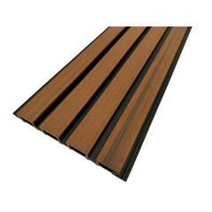 8.6 In. X 106 In. X 1.1 In. 4 Grid Composite Cladding Siding Outdoor Wall Panel
